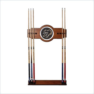 Trademark Army Wood and Mirror Wall Cue Rack