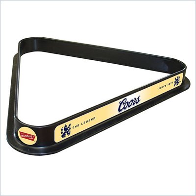 Trademark Coors Billiard Ball Triangle Rack