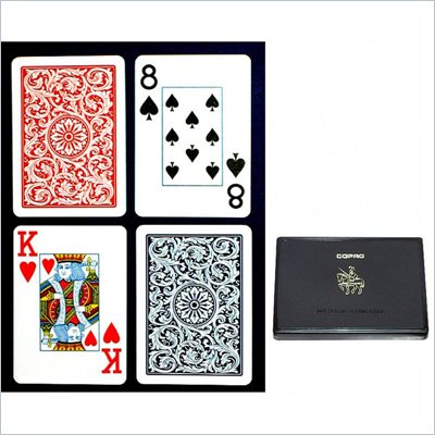 Trademark CopagT Bridge Size Jumbo Index - Blue*Red Setup