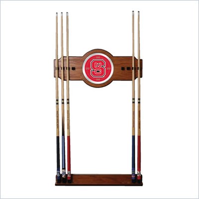 Trademark North Carolina State 2 piece Wood and Mirror Wall Cue Rack