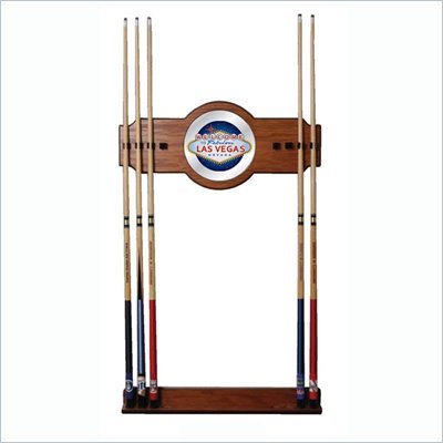 Trademark Las Vegas 2 piece Wood and Mirror Wall Cue Rack