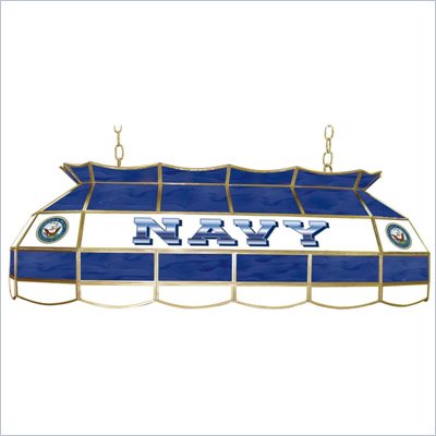Trademark U.S. Navy Stained Glass 40 Inch Lighting Fixture