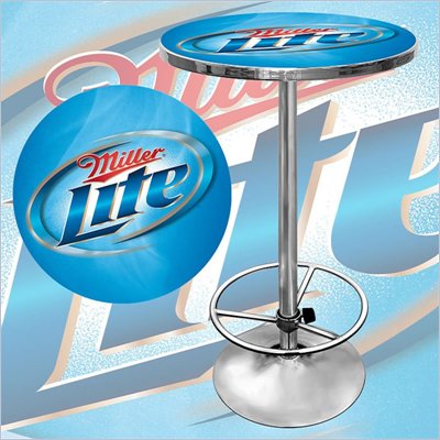 Trademark Miller Lite Pub Table