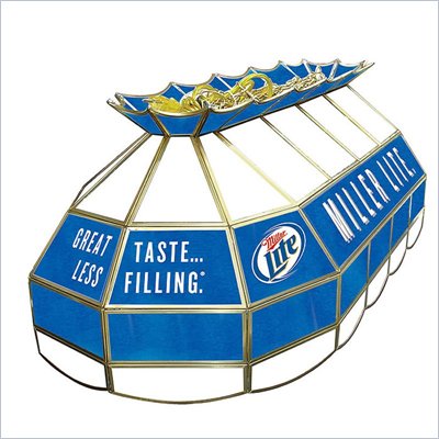 Trademark Miller Lite Stained Glass 40" Lighting Fixture