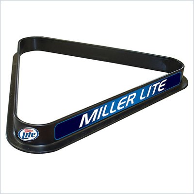 Trademark Miller Lite Billiard Ball Triangle Rack