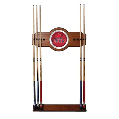 Trademark Molson Canadian 2 piece Wood and Mirror Wall Cue Rack