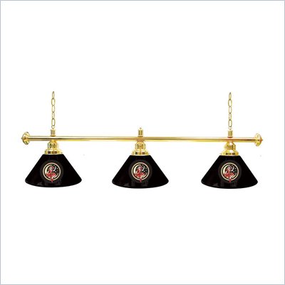 Trademark Global Miller Girl in the Moon 60 Inch 3 Shade Billiard Lamp