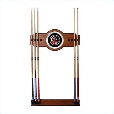 Trademark Global Miller High Life Girl in the Moon Vintage Billiard Cue Rack