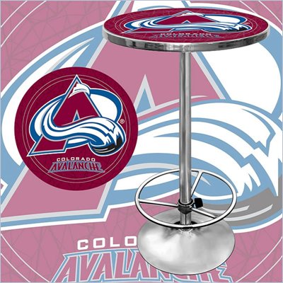 Trademark NHL Colorado Avalanche Pub Table