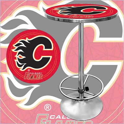 Trademark NHL Calgary Flames Pub Table