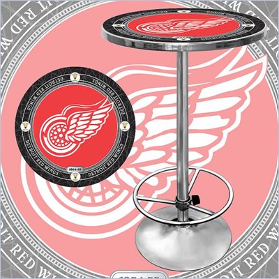 Trademark NHL Vintage Detroit Redwings Pub Table