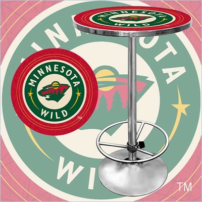 Trademark NHL Minnesota Wild Pub Table