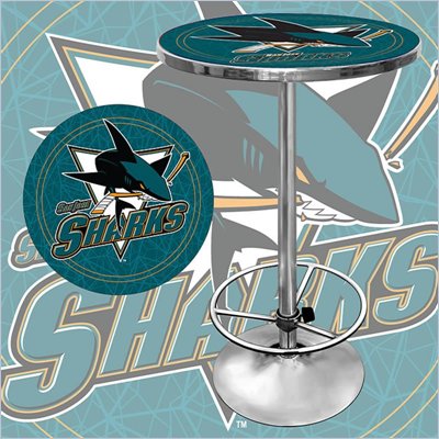 Trademark NHL San Jose Sharks Pub Table