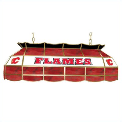 Trademark NHL Calgary Flames Stained Glass 40" Lighting Fixture