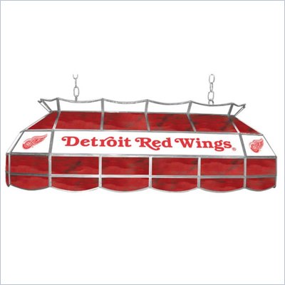 Trademark NHL Detroit Redwings Stained Glass 40" Lighting Fixture