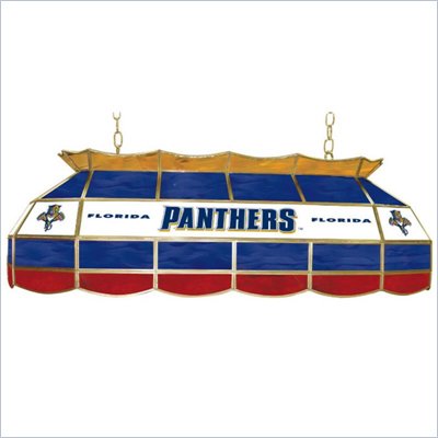 Trademark NHL Florida Panthers Stained Glass 40" Lighting Fixture