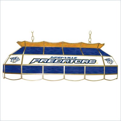 Trademark NHL Nashville Predators Stained Glass 40" Lighting Fixture