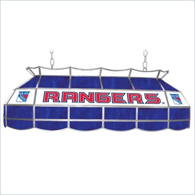 Trademark NHL New York Rangers Stained Glass 40" Lighting Fixture