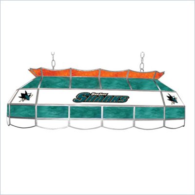 Trademark NHL San Jose Sharks Stained Glass 40" Lighting Fixture