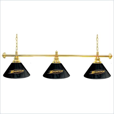 Trademark NHL Anaheim Ducks 60 Inch 3 Shade Billiard Lamp