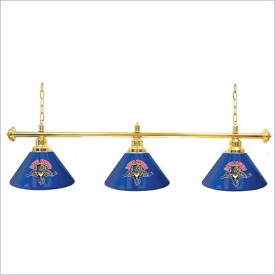 Trademark NHL Florida Panthers 60 Inch 3 Shade Billiard Lamp