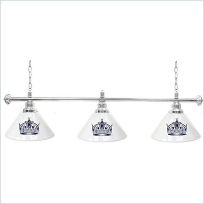 Trademark NHL Los Angeles Kings 60 Inch 3 Shade Billiard Lamp