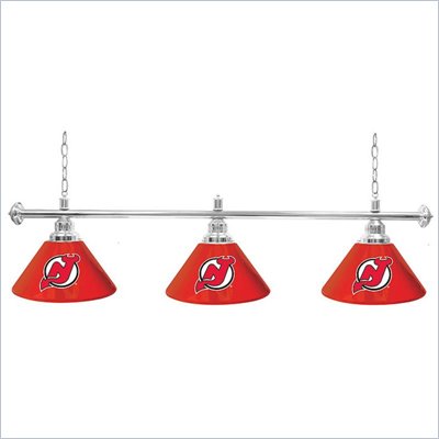 Trademark NHL New Jersey Devils 60 Inch 3 Shade Billiard Lamp
