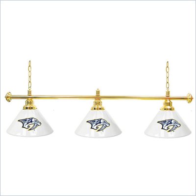 Trademark NHL Nashville Predators 60 Inch 3 Shade Billiard Lamp