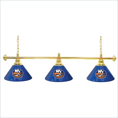 Trademark NHL New York Islanders 60 Inch 3 Shade Billiard Lamp