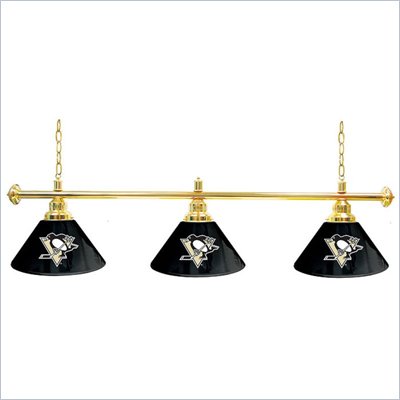 Trademark NHL Pittsburgh Penguins 60 Inch 3 Shade Billiard Lamp