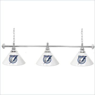 Trademark NHL Tampa Bay Lightning 60 Inch 3 Shade Billiard Lamp