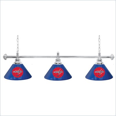 Trademark NHL Washington Capitals 60 Inch 3 Shade Billiard Lamp