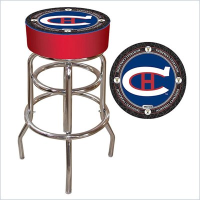 Trademark NHL Vintage Montreal Canadiens Padded Bar Stool