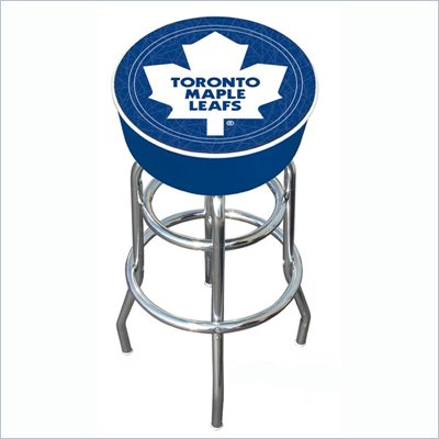 Trademark NHL Toronto Maple Leafs Padded Bar Stool