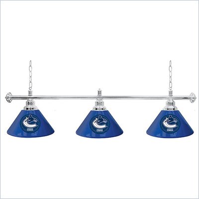 Trademark NHL Vancouver Canucks 60 Inch 3 Shade Billiard Lamp