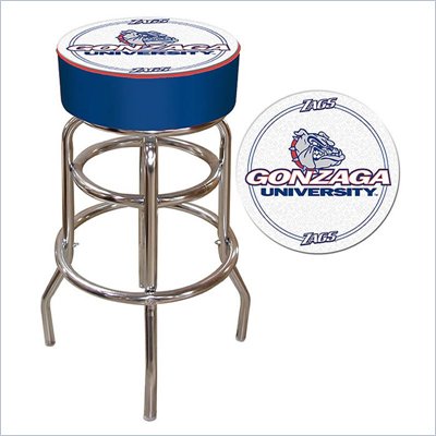 Trademark Retro Gonzaga University Padded Bar Stool