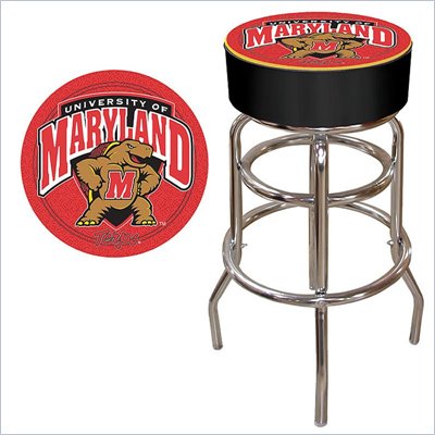 Trademark Retro Maryland University Padded Bar Stool
