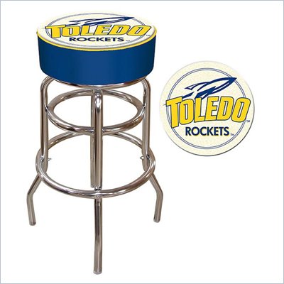 Trademark Retro University of Toledo Padded Bar Stool