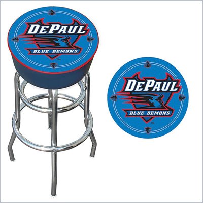 Trademark Retro DePaul University Padded Bar Stool