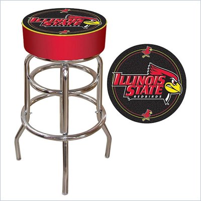 Trademark Retro Illinois State University Padded Bar Stool