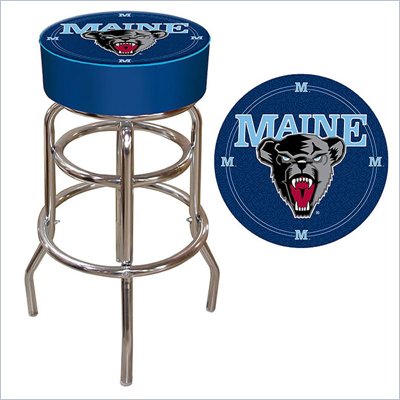 Trademark Retro University of Maine Padded Bar Stool