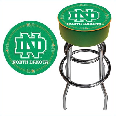 Trademark Retro University of North Dakota Padded Bar Stool