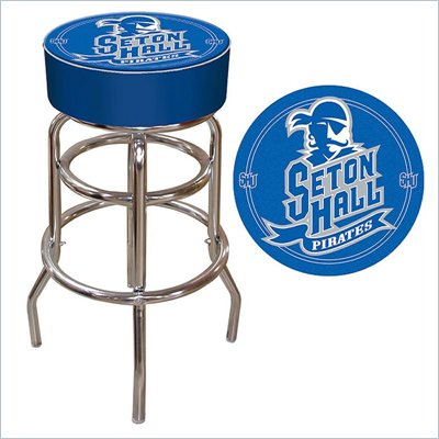 Trademark Retro Seton Hall University Padded Bar Stool