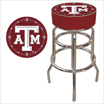 Trademark Retro Texas A&M University Padded Bar Stool