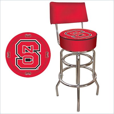 Trademark Retro North Carolina State Padded Bar Stool with Back