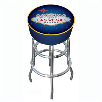 Trademark Retro Las Vegas Padded Bar Stool