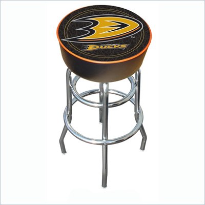 Trademark Retro NHL Anaheim Ducks Padded Bar Stool