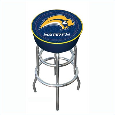 Trademark Retro NHL Buffalo Sabers Padded Bar Stool