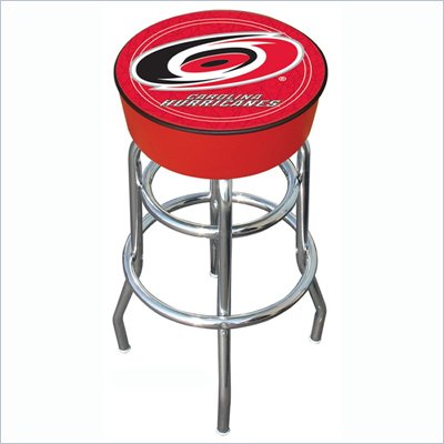 Trademark Retro NHL Carolina Hurricanes Padded Bar Stool