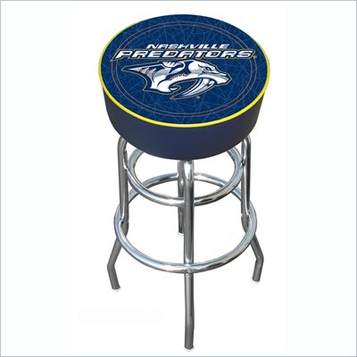 Trademark Retro NHL Nashville Predators Padded Bar Stool